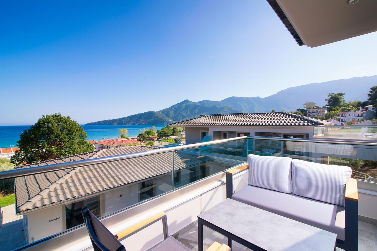 Semiramis Luxury Suites Chrisi Ammoudia Exterior foto