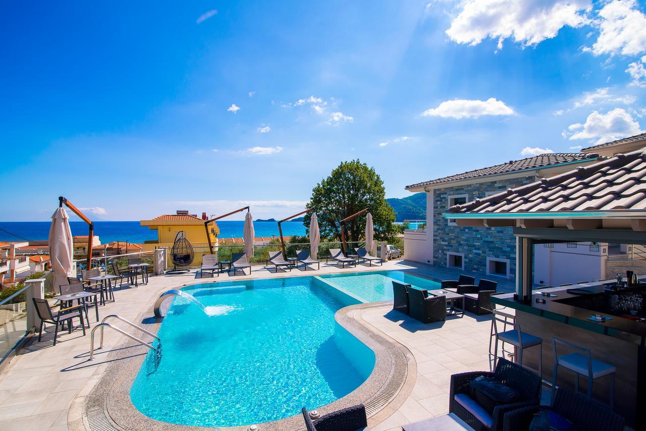 Semiramis Luxury Suites Chrisi Ammoudia Exterior foto