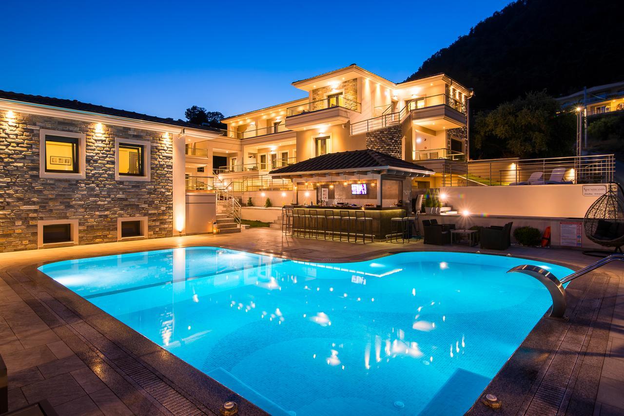 Semiramis Luxury Suites Chrisi Ammoudia Exterior foto
